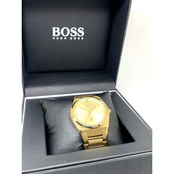 Hugo Boss Women\'s Watch 1502672 Steer Quartz Gold Stainless Steel 36mm main image 14